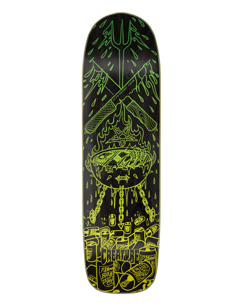 Creature Tabla Skateboard Martinez Stab-BQ 8.99"