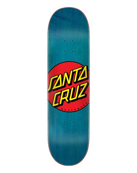Santa Cruz Plateaux Skateboard Classic Dot 8.5" Blue