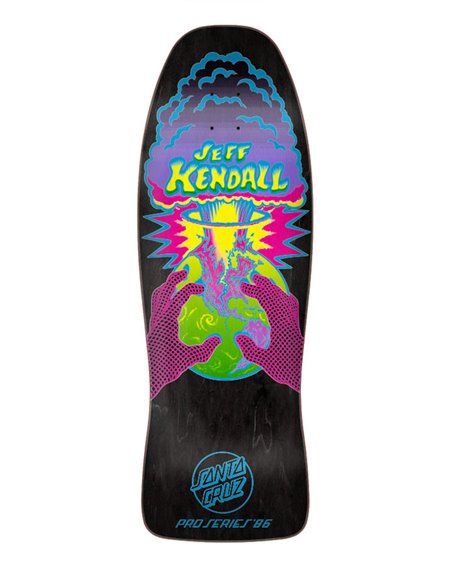 Santa Cruz Plateaux Skateboard Kendall End of the World Reissue 10"