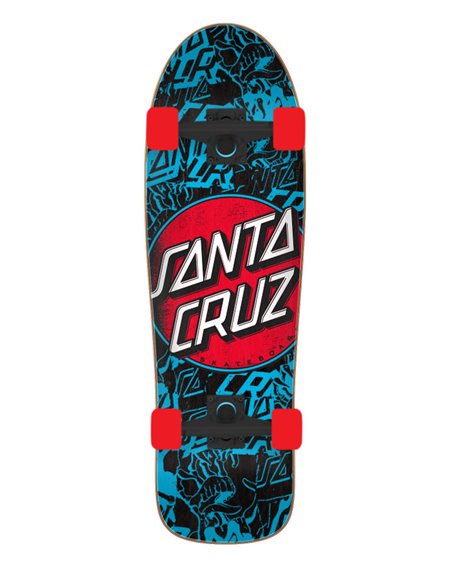 Santa Cruz Contra Distress Shaped 31.7" Skateboard Cruiser