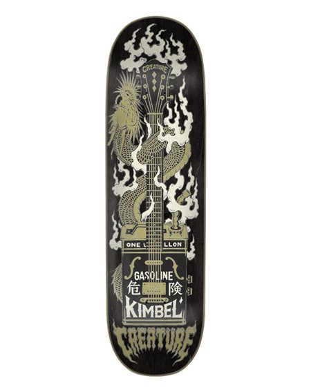 Creature Plateaux Skateboard Kimbel Gas Can Flame 9"