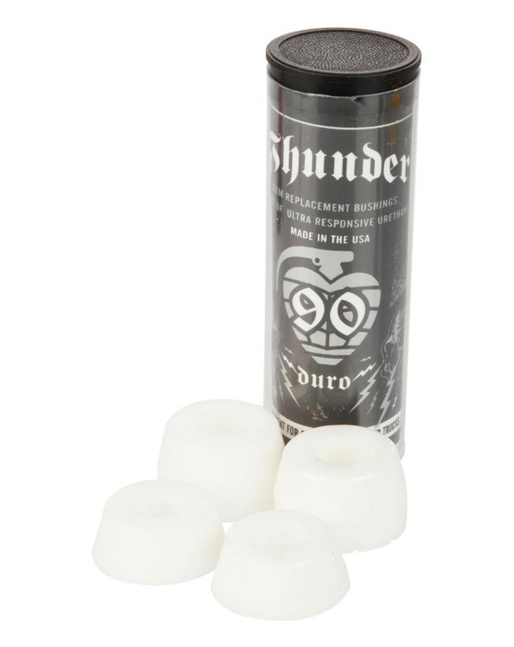 Thunder 90Du Tube White Skateboard Bushings