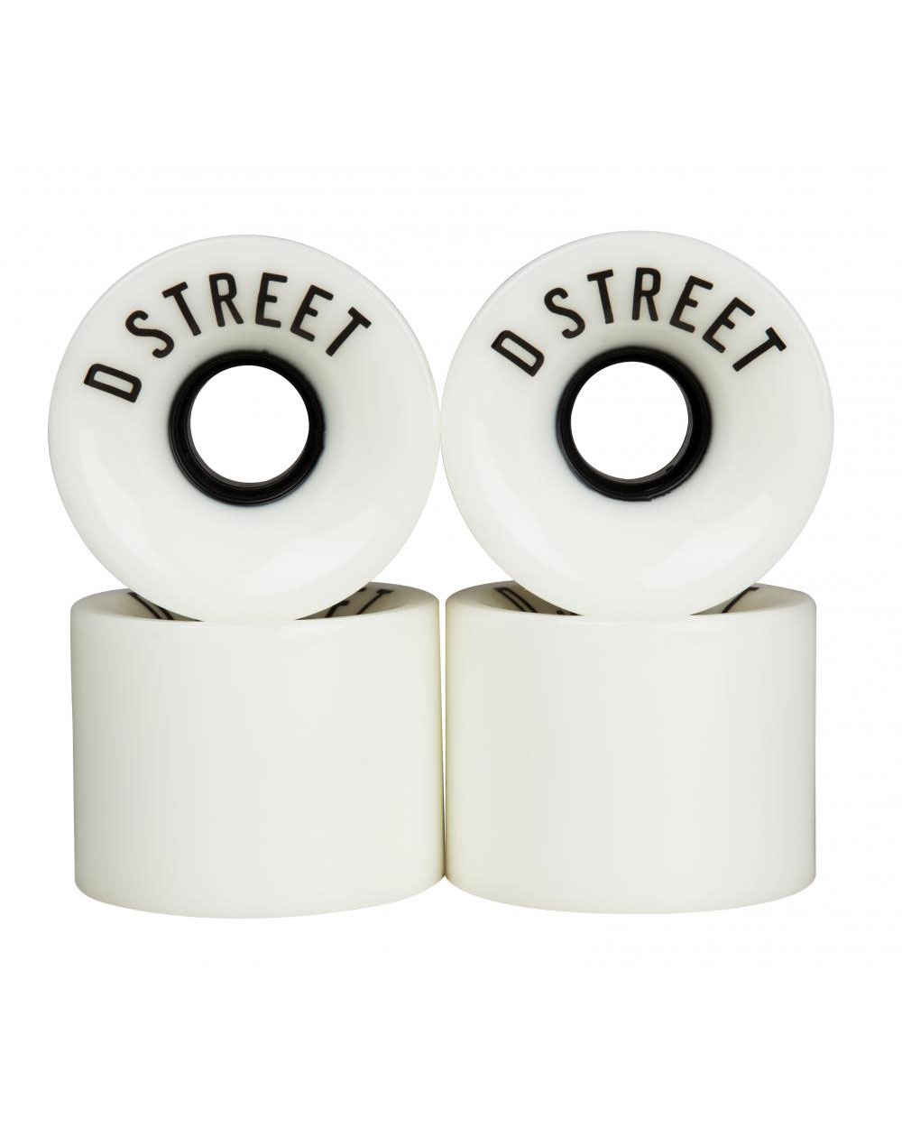 D-Street Roues Longboard 59 Cent 78A White