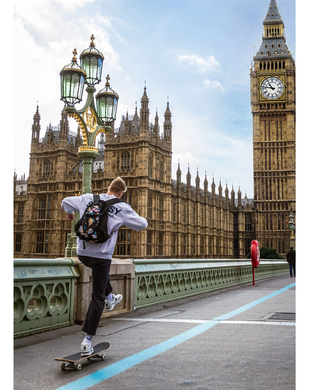 Enuff Enuff Skateboard Backpack Floral