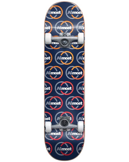 Almost Skateboard Completo Ivy Repeat Premium 8" Navy