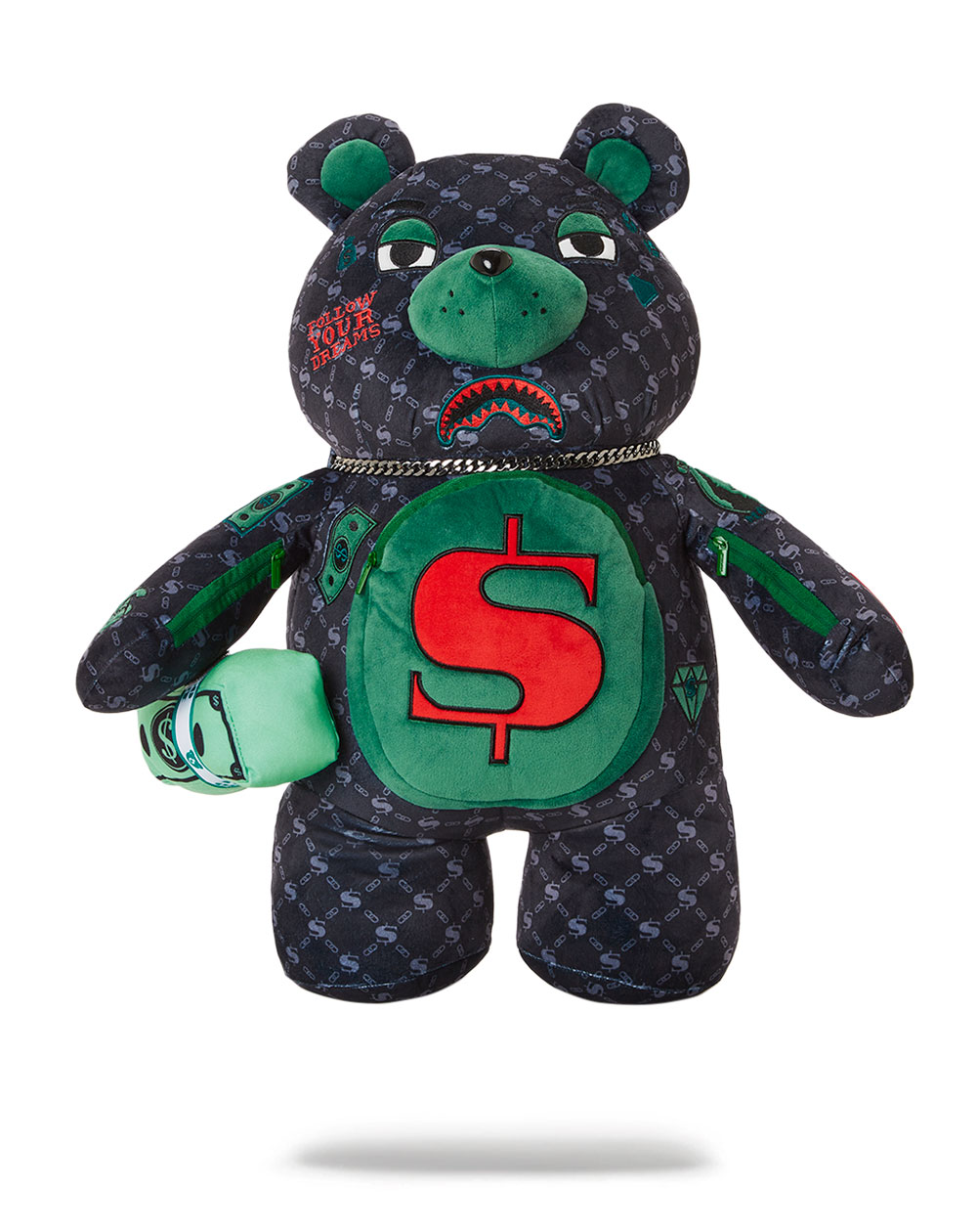 Sprayground Zaino Dinero Bear