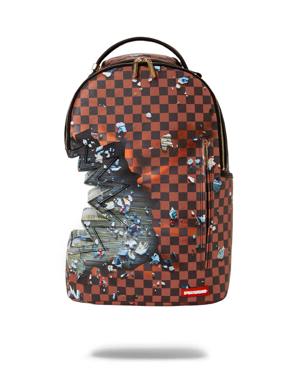 Sprayground Shark Bite Explosion Backpack