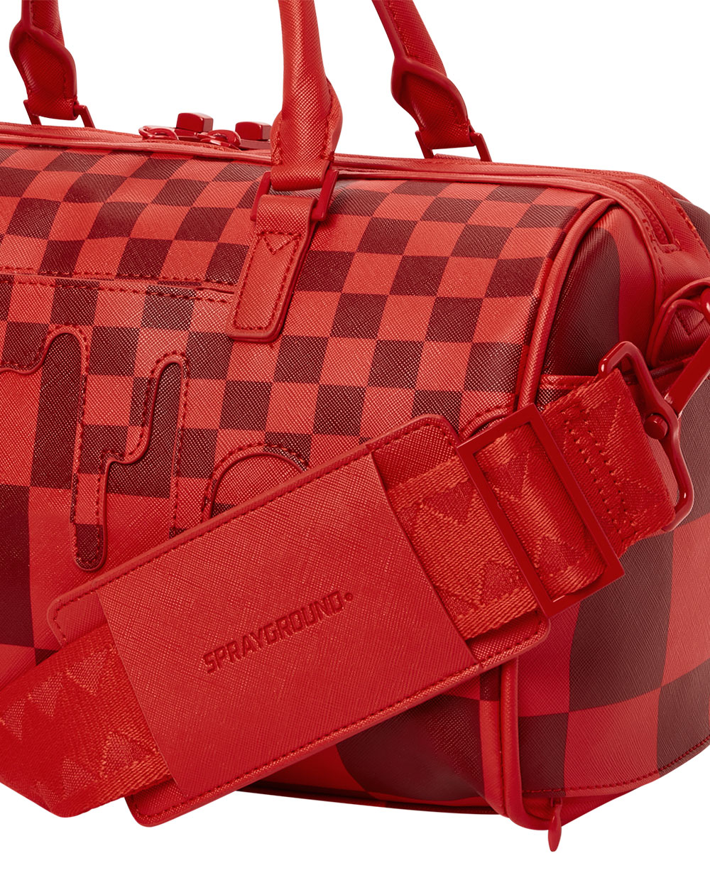 Sprayground XTC Red Drip Mini Travel Duffle