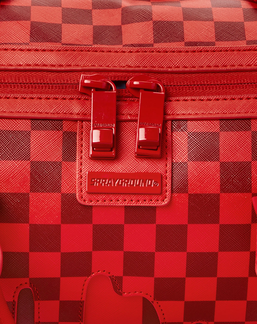 Sprayground XTC Red Drip Mini Travel Duffle