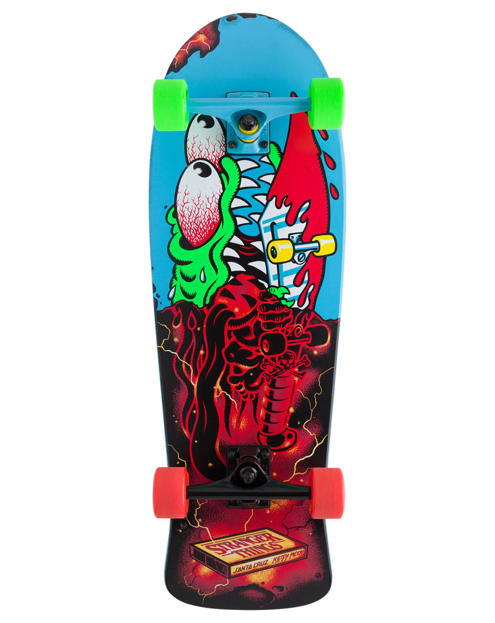 Santa Cruz Skate Cruiser Stranger Things Meek Slasher 31.13"