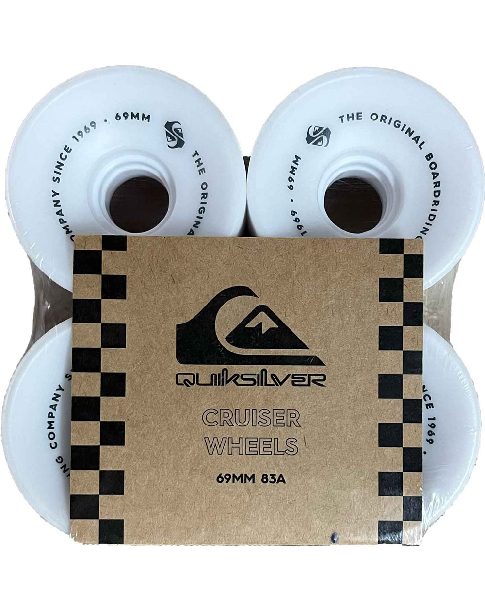 Quiksilver Rodas Longboard 69mm 83A White