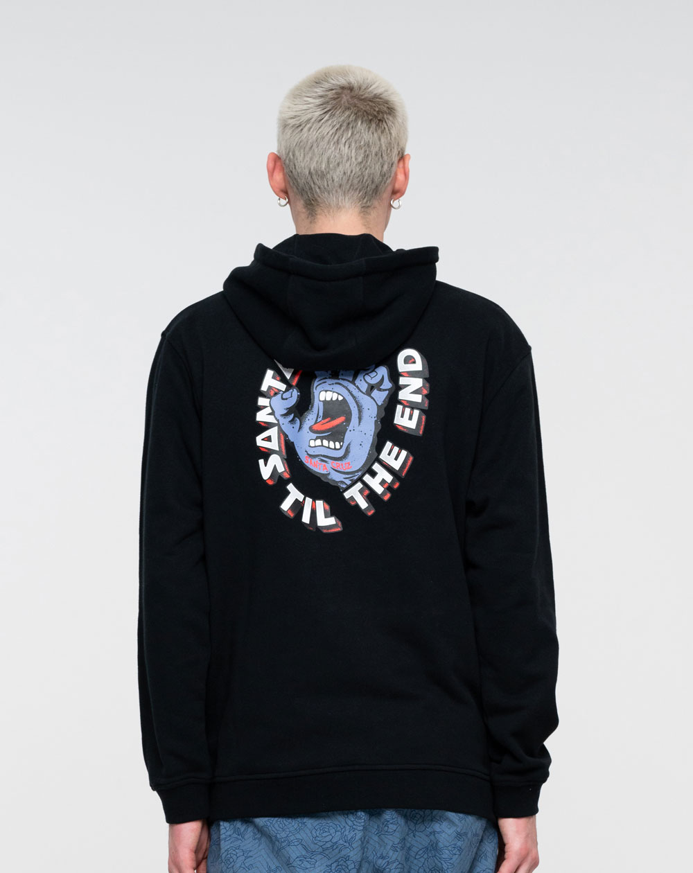 Santa Cruz Til The End Hand Sweat à Capuche Homme Black