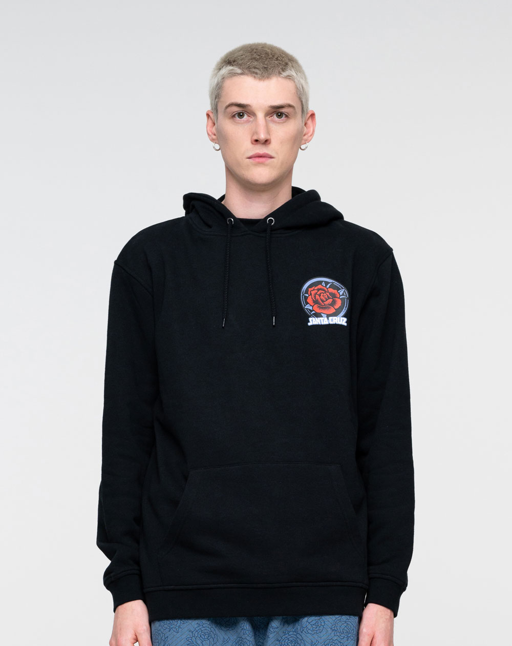 Santa Cruz Herren Kapuzenpullover Til The End Hand Black