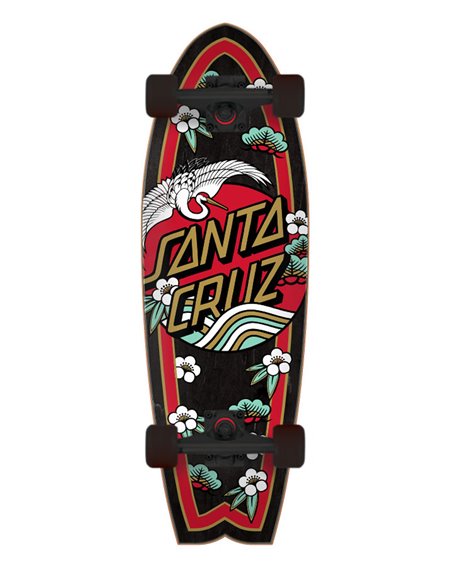 Santa Cruz Skate Cruiser Crane Dot Shark 27.7"