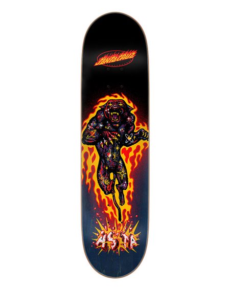 Santa Cruz Plateaux Skateboard Asta Cosmic Cat VX 8"