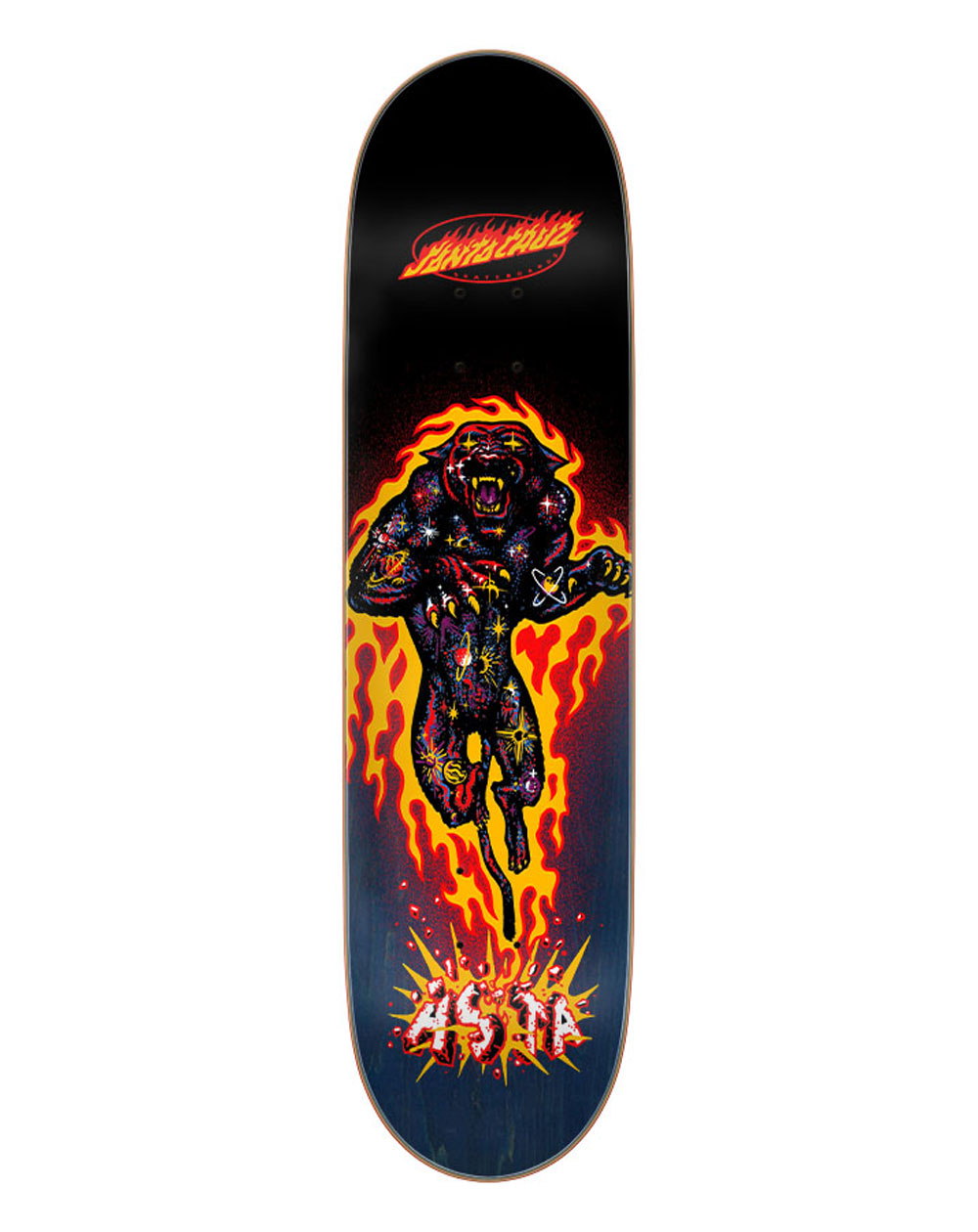 Santa Cruz Asta Cosmic Cat VX 8" Skateboard Deck
