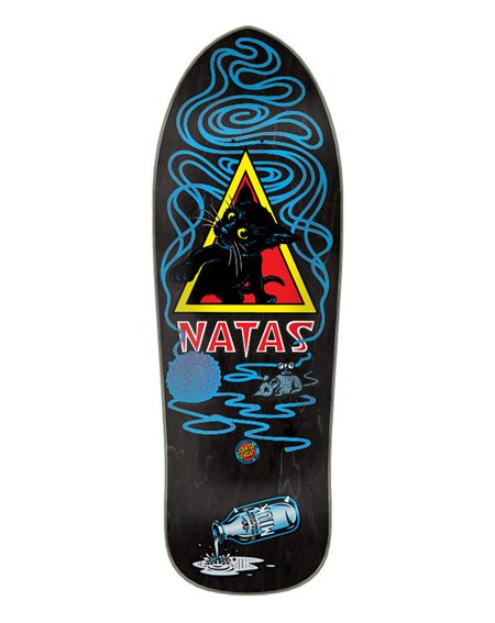 Santa Cruz Plateaux Skateboard Natas Kitten Reissue 9.89"