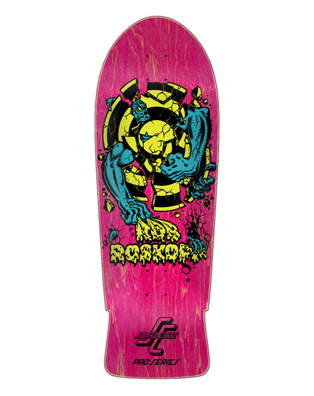 Santa Cruz Tabla Skateboard Roskopp 3 Reissue 10.25"