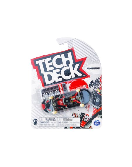 Tech Deck Finess Team Fingerboard Black