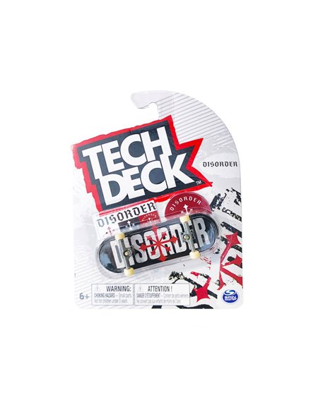 Tech Deck Fingerboard Disorder Team Black