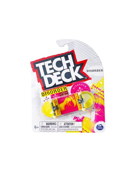 Tech Deck Fingerboard Disorder Team Yellow
