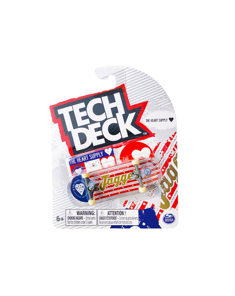 Tech Deck Fingerboard The Heart Supply Jagger Heaton