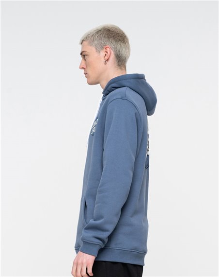 Santa Cruz Alive Dot Sudadera con Capucha para Hombre Vintage Blue