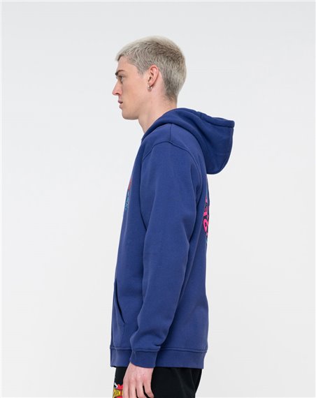 Santa Cruz Herren Zip Kapuzenpullover Speed Wheels Scream Navy Blue