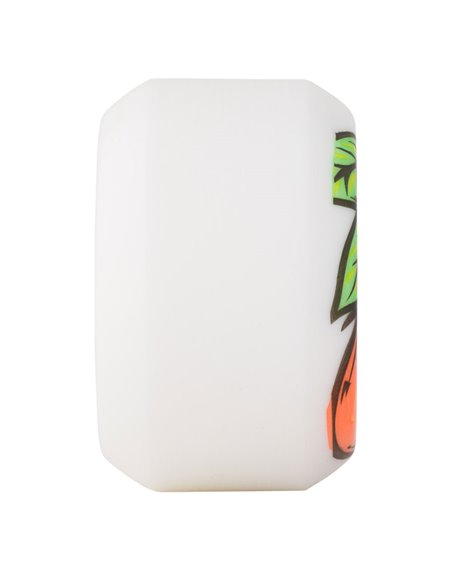 OJ Rodas Skate From Concentrate Hardline 54mm 101A White/Orange 4 peças