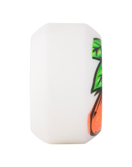 OJ Roues Skateboard From Concentrate Hardline 53mm 101A White/Orange 4 pc