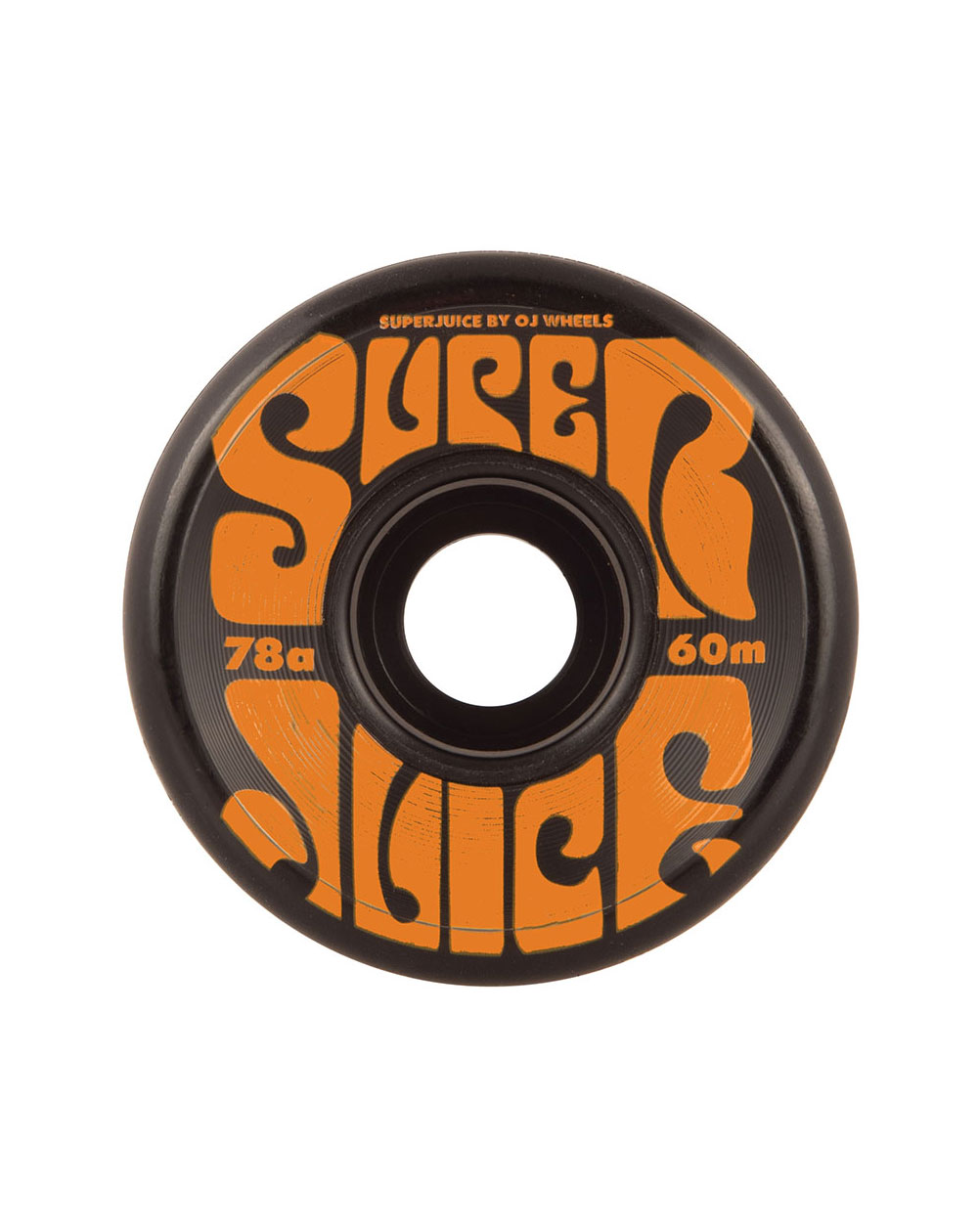 OJ Ruedas Skateboard Super Juice 60mm 78A Black 4 piezas