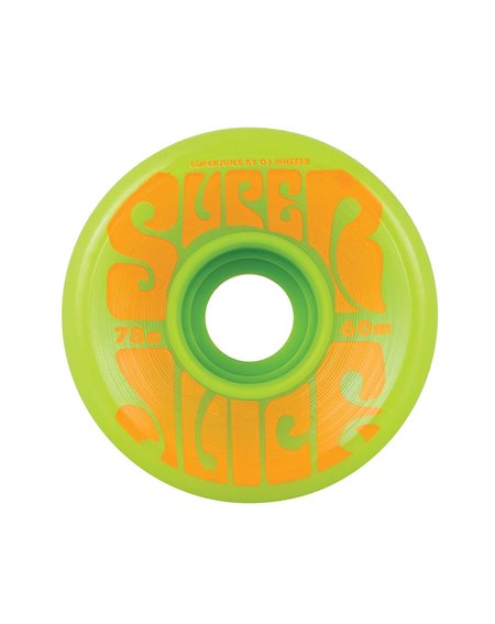 OJ Roues Skateboard Super Juice 60mm 78A Green 4 pc