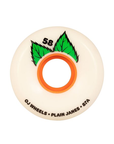 OJ Plain Jane Keyframe 58mm 87A Skateboard Wheels pack of 4