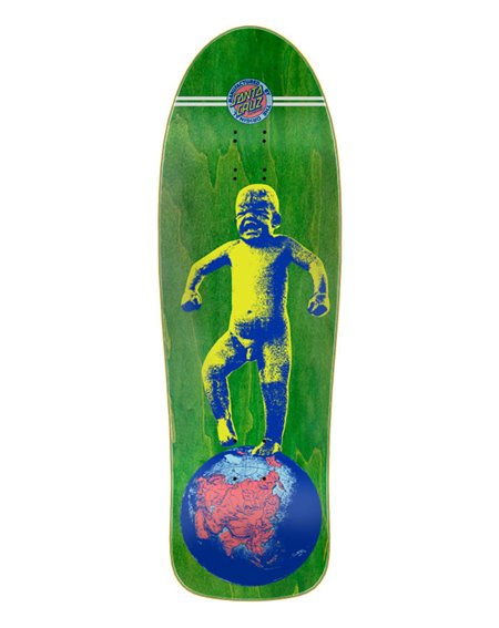 Santa Cruz Tavola Skateboard Salba Baby Stomper Reissue 10.09"