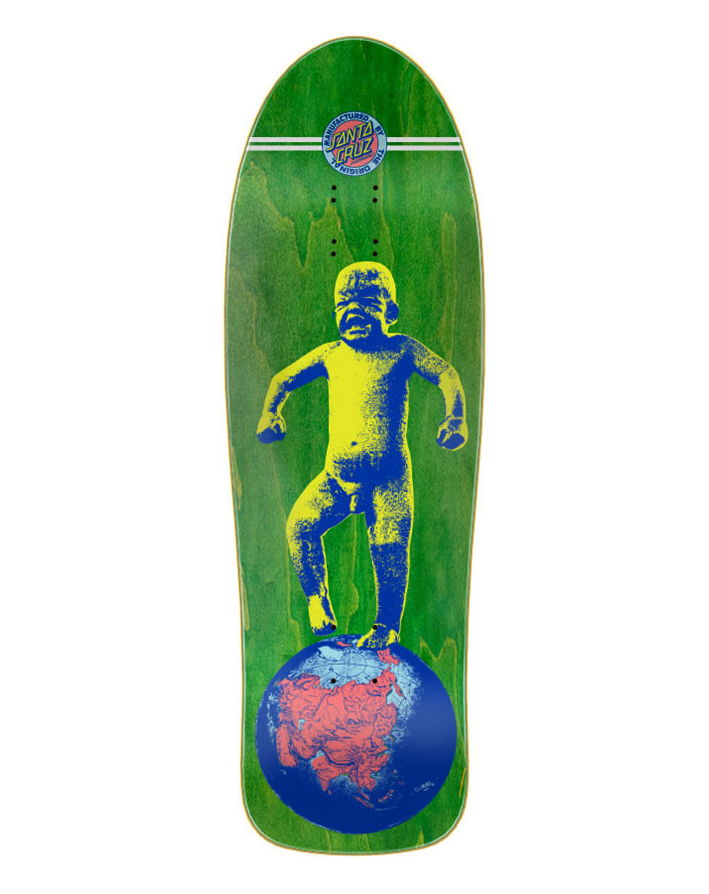 Santa Cruz Plateaux Skateboard Salba Baby Stomper Reissue 10.09"
