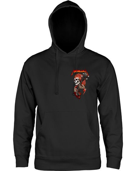 Powell Peralta Metallica Collab Sweat à Capuche Homme Black 2