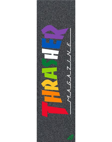 Mob Grip Lija para Skate Thrasher Rainbow
