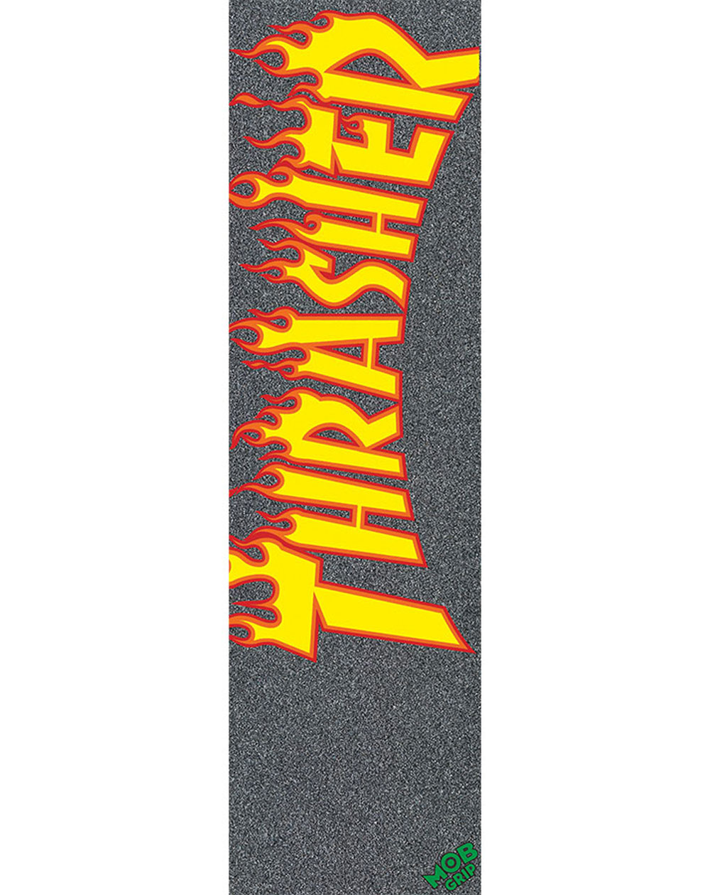 Mob Grip Thrasher Yellow and Orange Flame Griptape für Skateboard