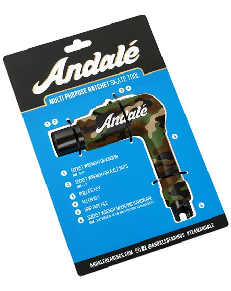 Andalé Chave Skate Multi Purpose Ratchet Camo