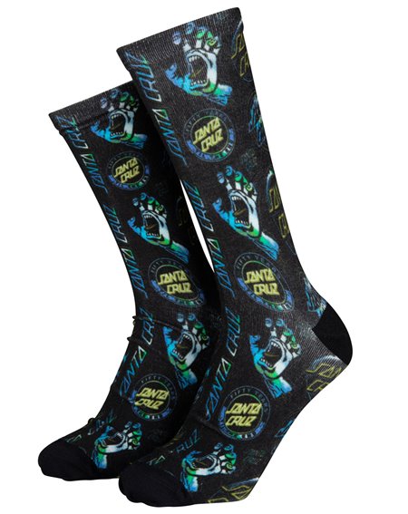 Santa Cruz Herren Sneakersocken Holo Black