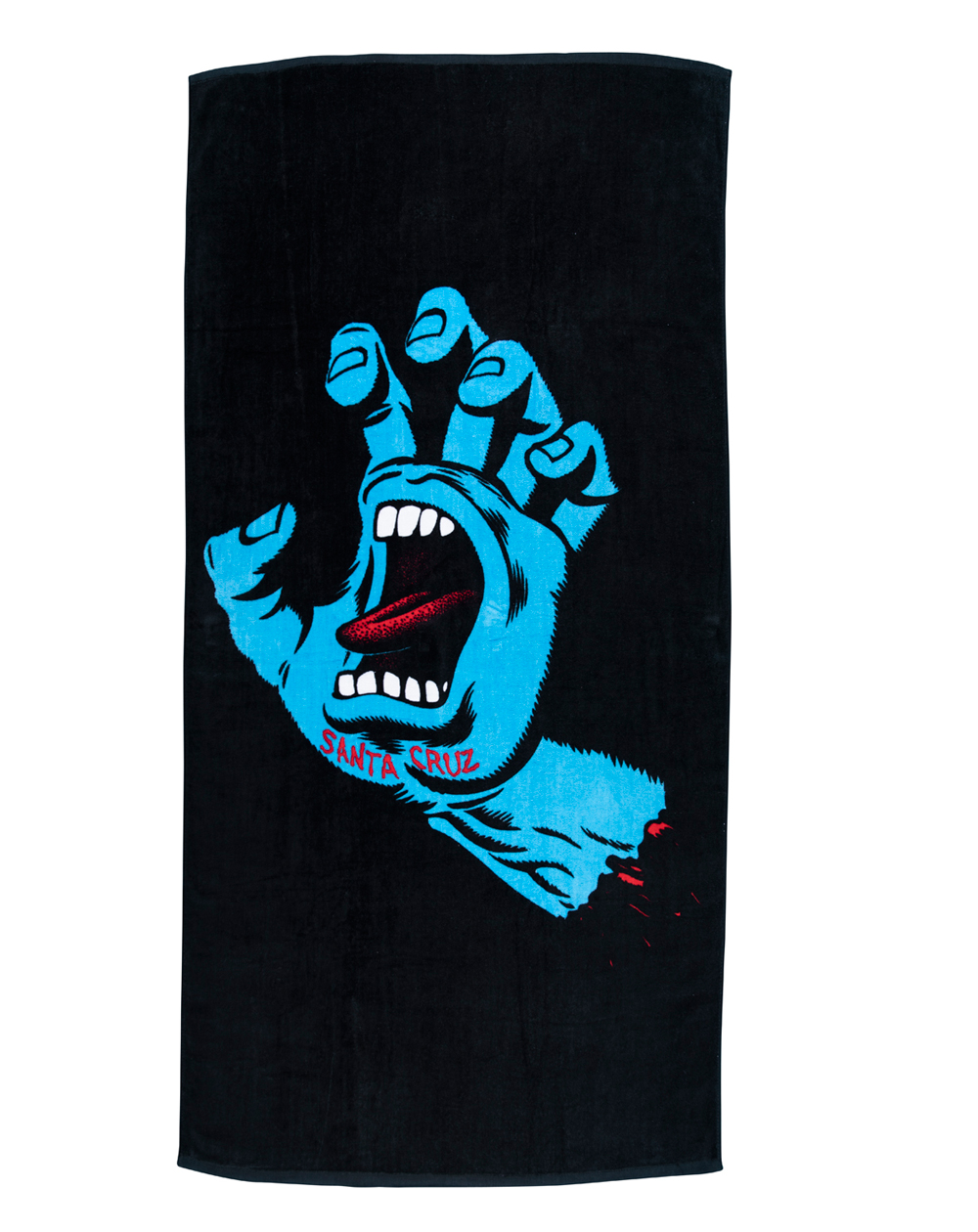 Santa Cruz Towel Screaming Hand Black