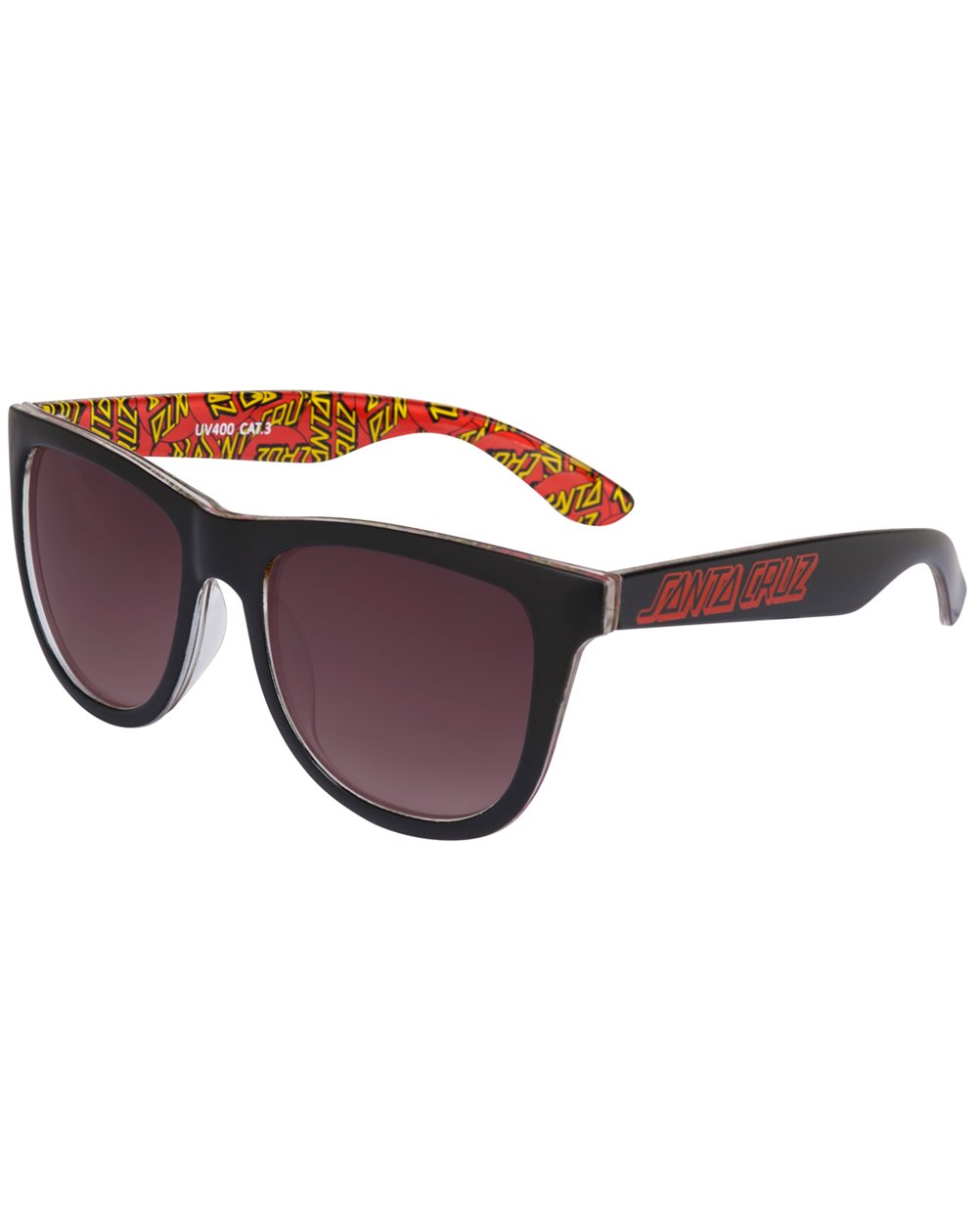 Santa Cruz Men's Sunglasses Multi Classic Dot Black