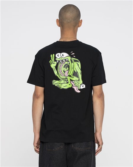 Santa Cruz Slimey T-Shirt Homme Black