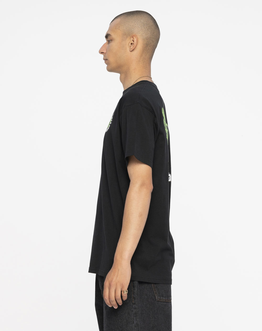 Santa Cruz Slimey Camiseta para Homem Black