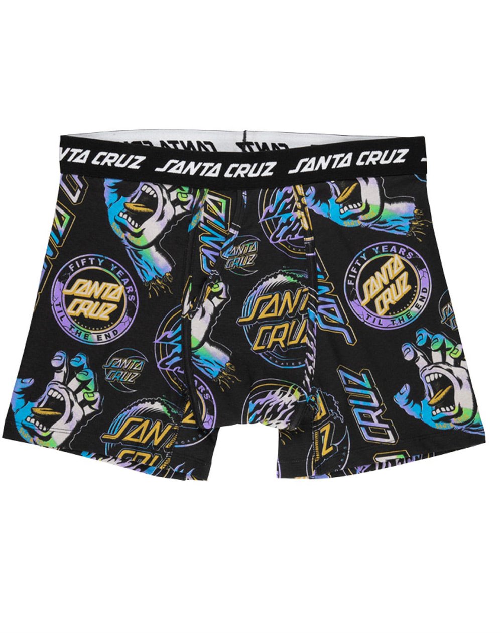 Santa Cruz Holo Boxer Uomo Black