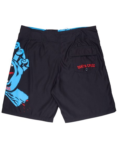 Santa Cruz Screaming Hand Boardshort Homme Black