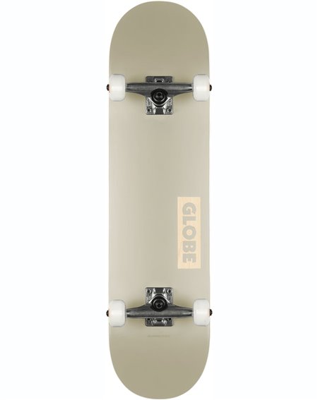 Globe Skateboard Complète Goodstock 8" Off White