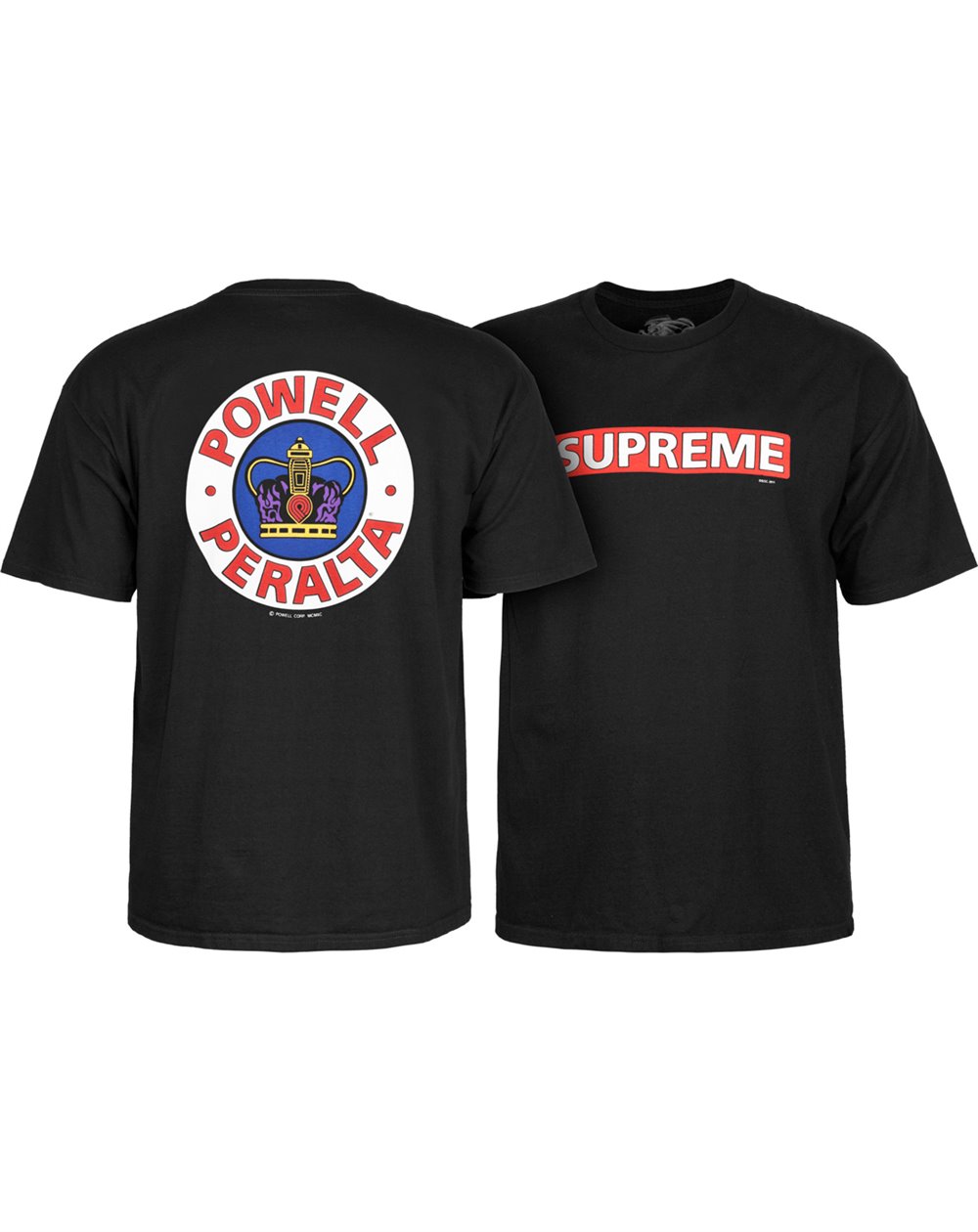 Powell Peralta Men's T-Shirt Supreme Black