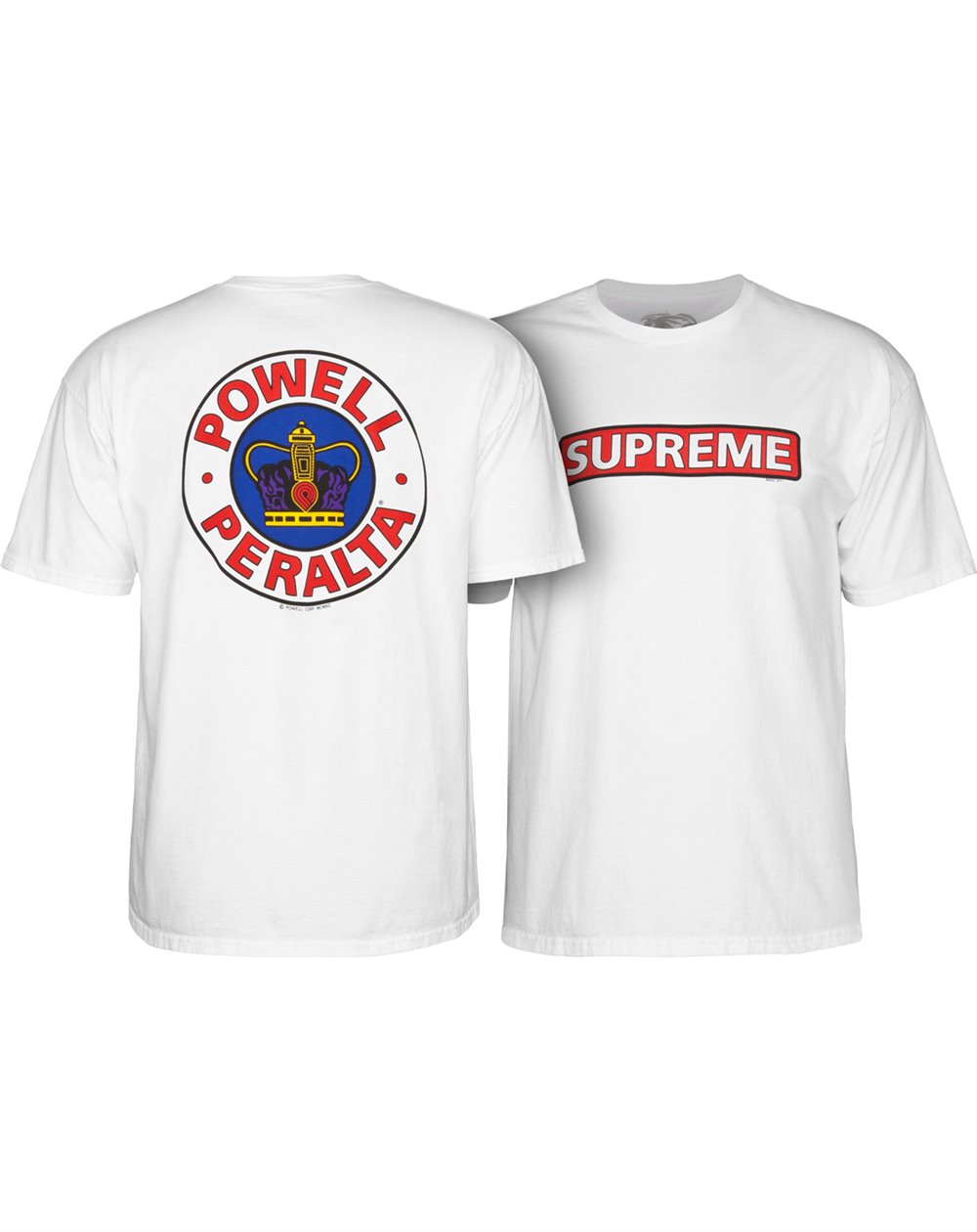 Powell Peralta Supreme Camiseta para Hombre White