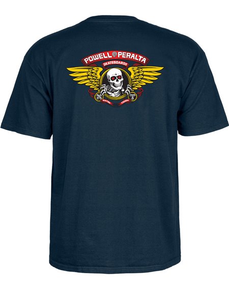Powell Peralta Winged Ripper T-Shirt Homme Navy